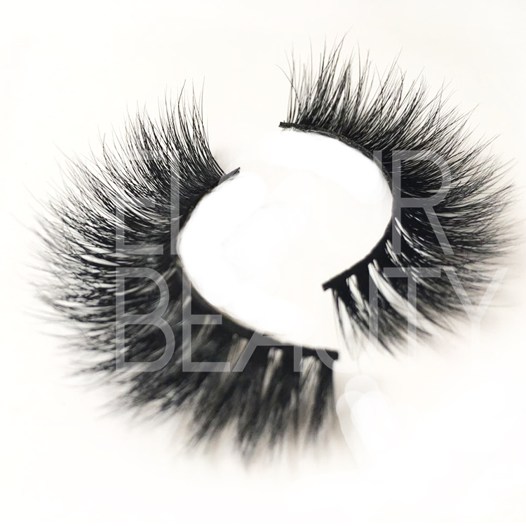 100% siberian 3D mink eyelashes China factory wholesale EA51